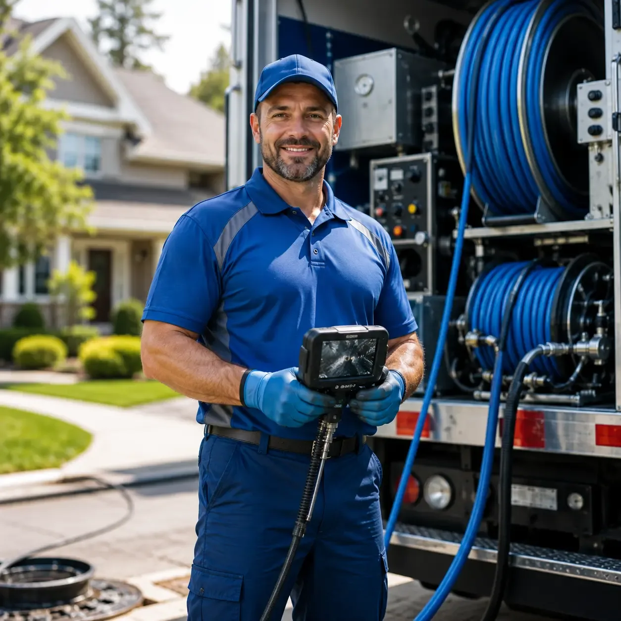 Local outdoor drain cleaning specialists in Myra, TX